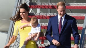 William, Kate & Baby George